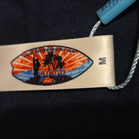 BINGO Navy Anchor Print Bikini Set - Picture 7 of 8